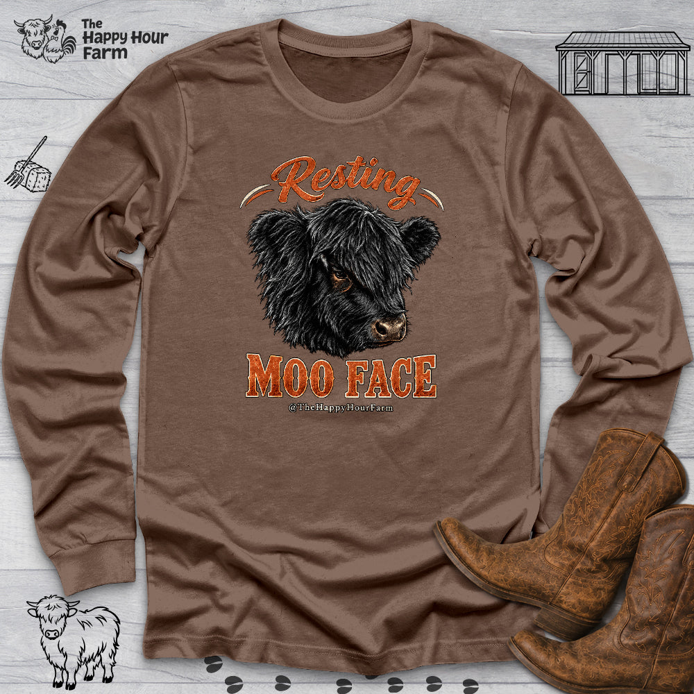 Resting MOO FACE Long Sleeve