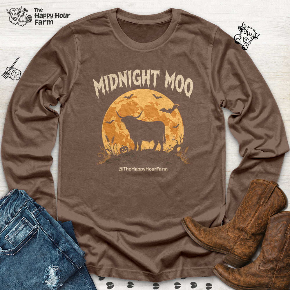 Midnight Moo Long Sleeve