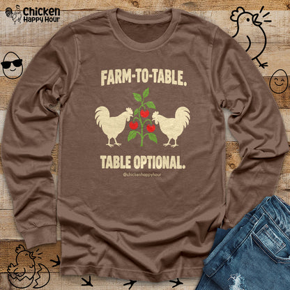 Farm To Table Long Sleeve