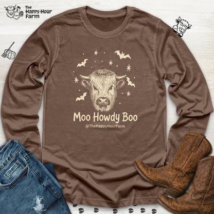 Moo Howdy Boo Long Sleeve