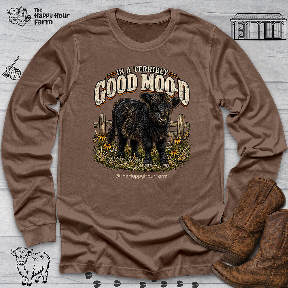 In a Terribly GOOD MOO-D Long Sleeve