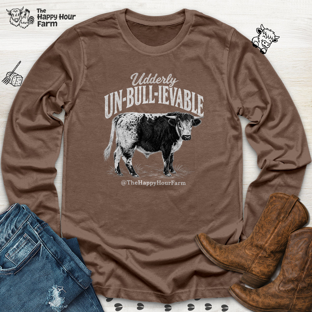 Udderly UN-BULL-IEVABLE Long Sleeve