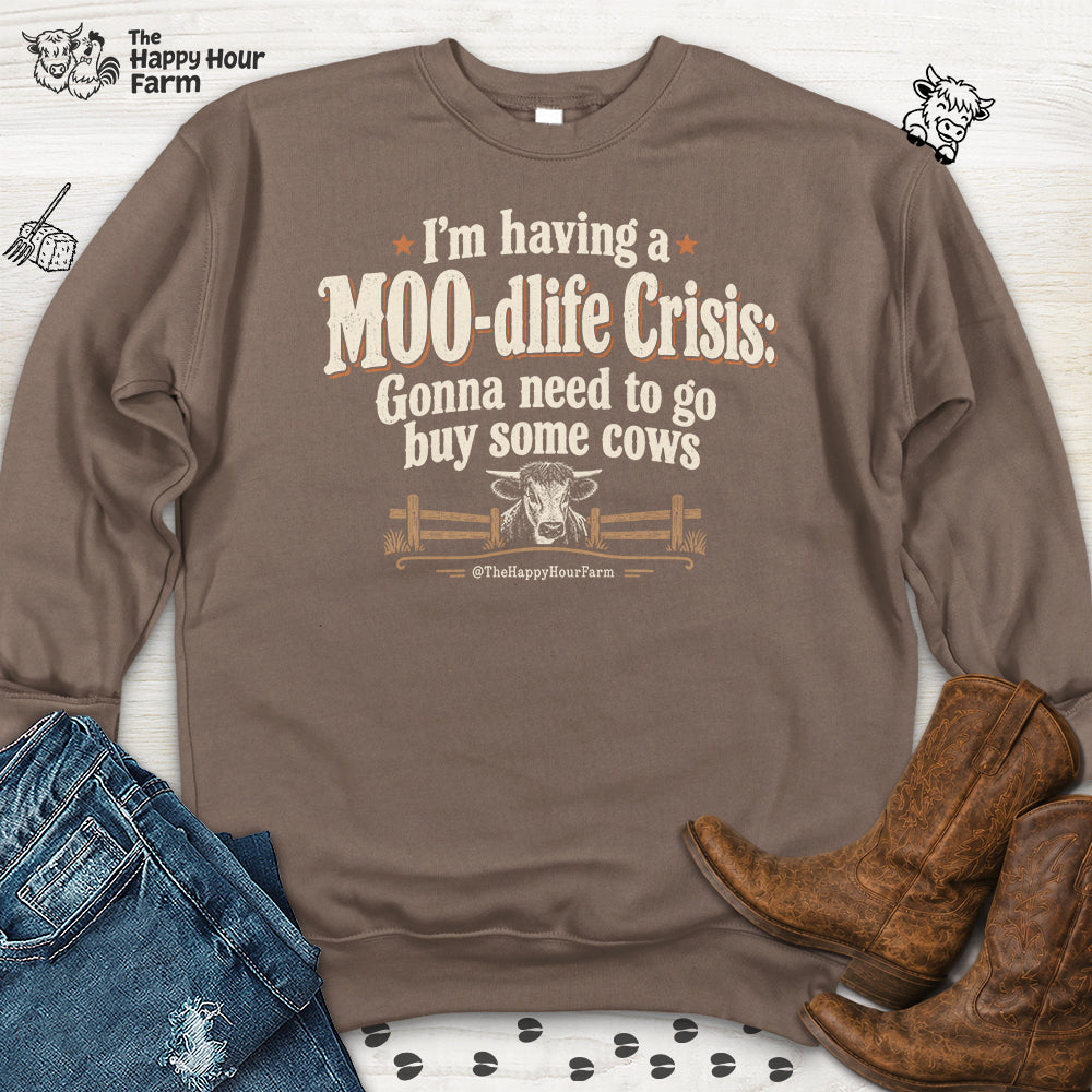 MOO-dlife Crisis Sweatshirt