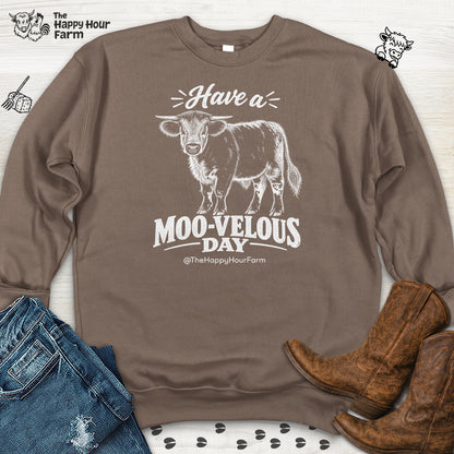 Have a MOO-VELOUS Day Sweatshirt