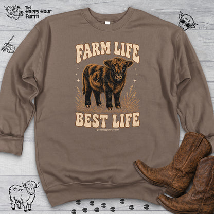 Farm Life Best Life Sweatshirt