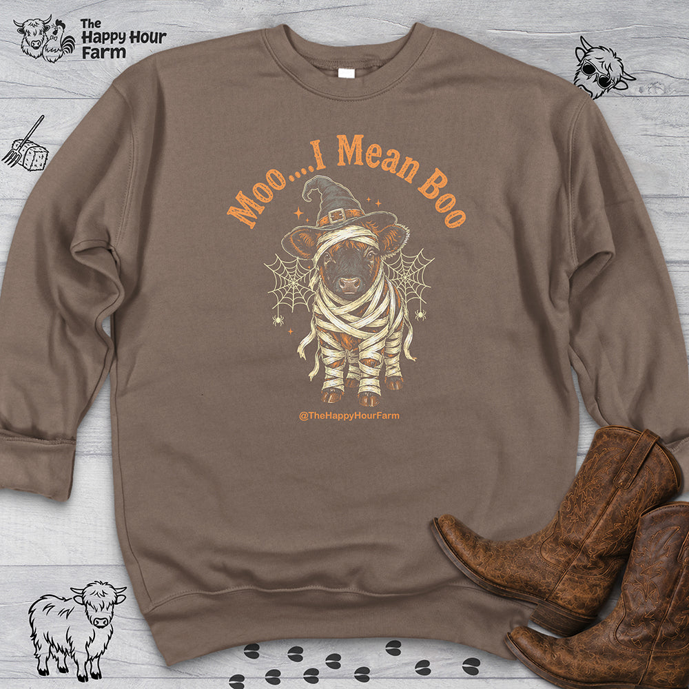 Moo I Mean Boo Sweatshirt