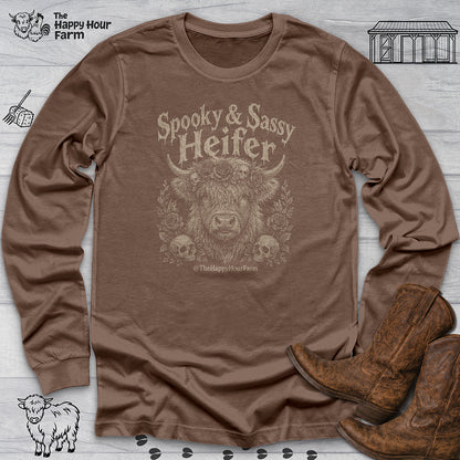 Spooky & Sassy Heifer Long Sleeve