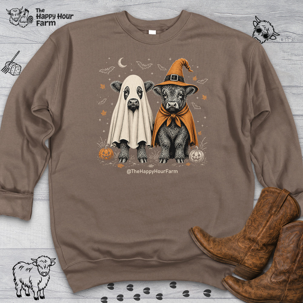 Halloween Cow Sweatshirt