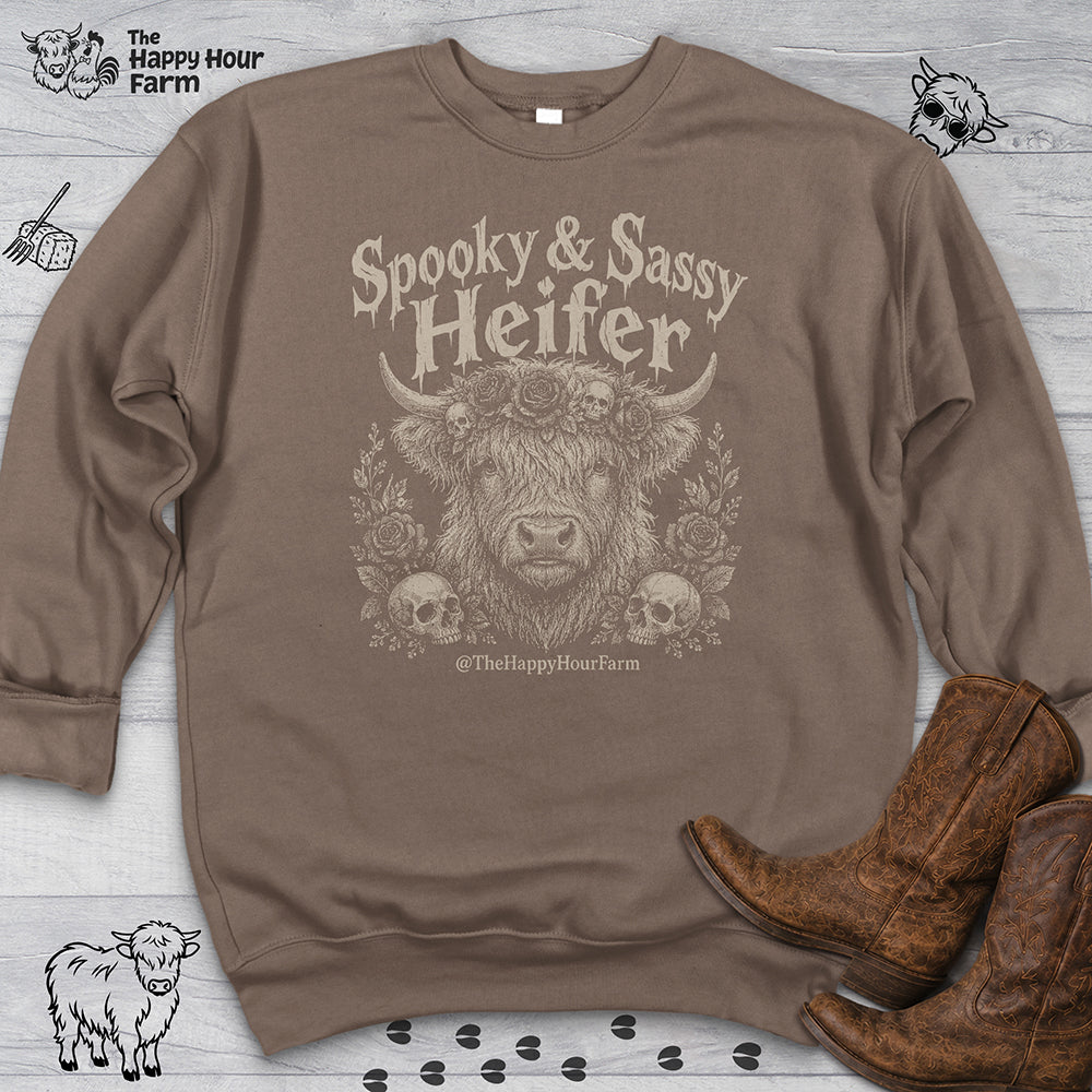 Spooky & Sassy Heifer Sweatshirt