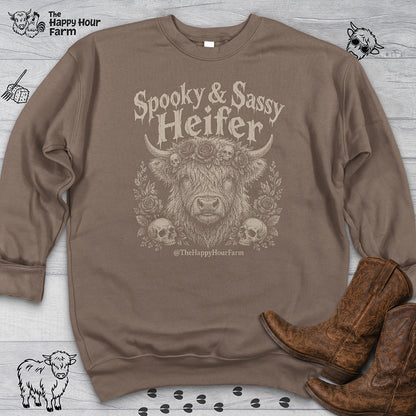 Spooky & Sassy Heifer Sweatshirt