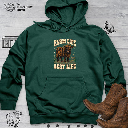 Farm Life Best Life Hooded Sweatshirt