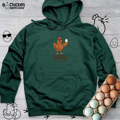 Local Egg Dealer Hooded Sweatshirt