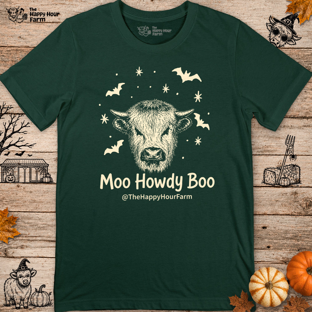 Moo Howdy Boo Unisex Tee