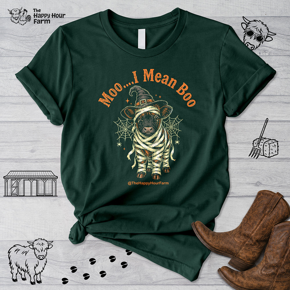 Moo I Mean Boo Unisex Tee