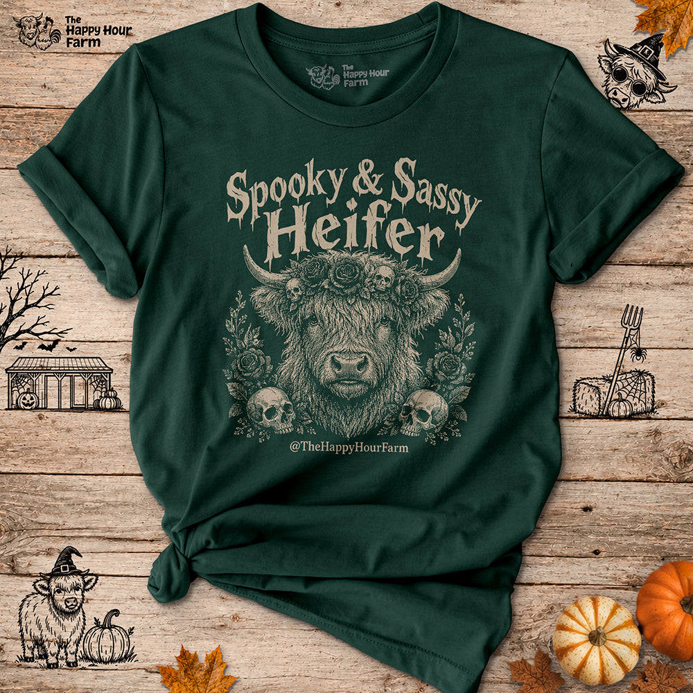 Spooky & Sassy Heifer Unisex Tee
