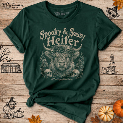 Spooky & Sassy Heifer Unisex Tee