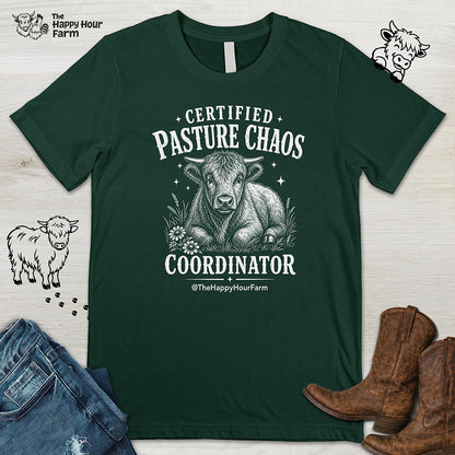 Certified Pasture Chaos Coordinator Unisex Tee