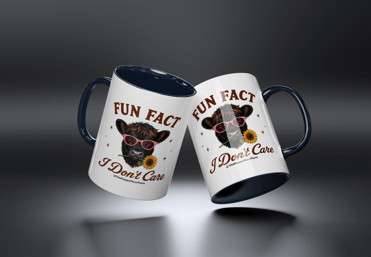 Fun Fact I Dont Care Coffee Mug