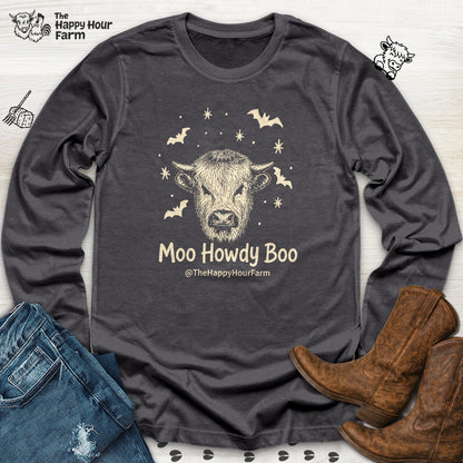 Moo Howdy Boo Long Sleeve
