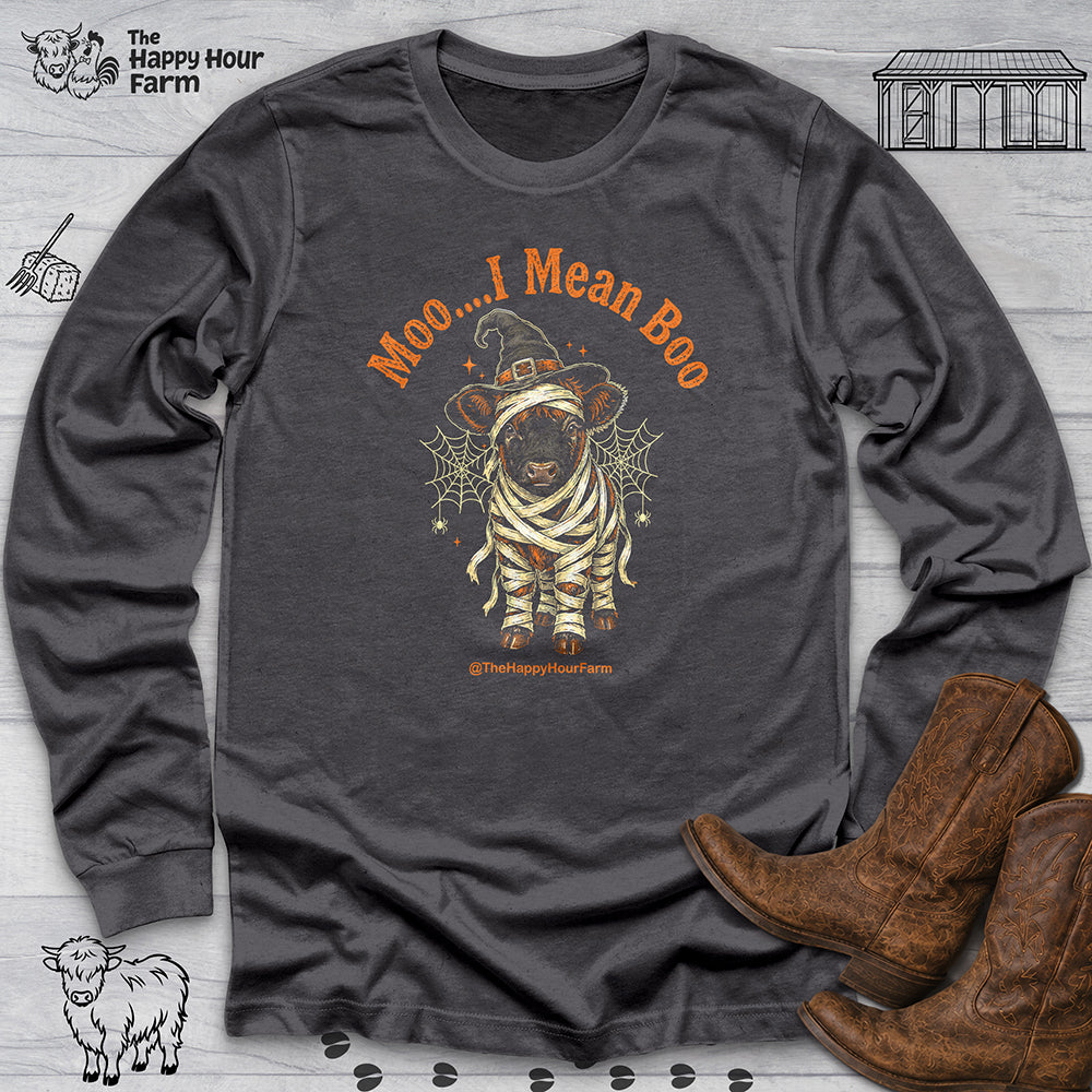 Moo I Mean Boo Long Sleeve