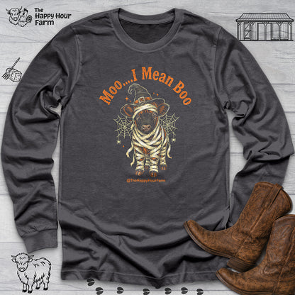 Moo I Mean Boo Long Sleeve