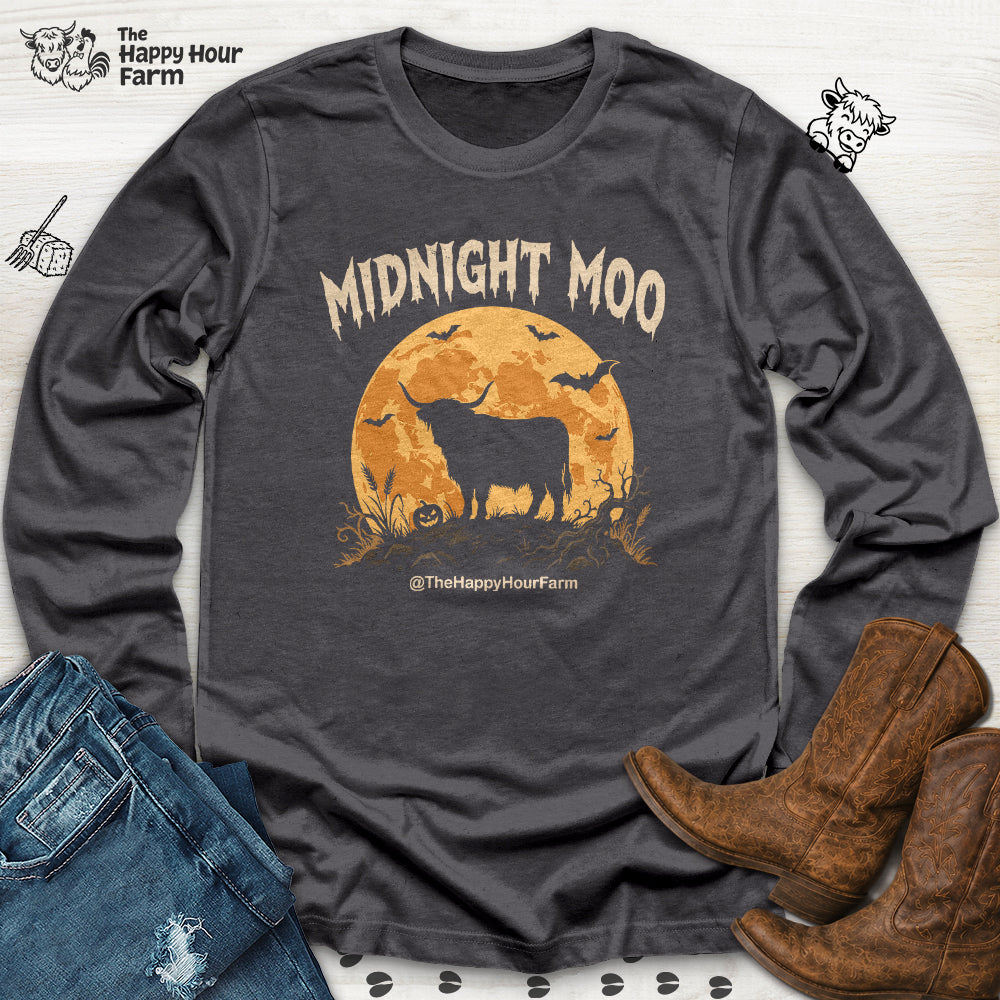 Midnight Moo Long Sleeve