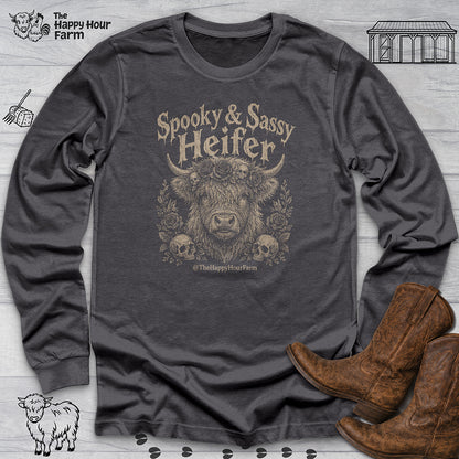Spooky & Sassy Heifer Long Sleeve