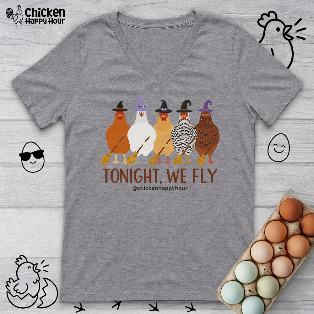 Tonight We Fly V-Neck Tee