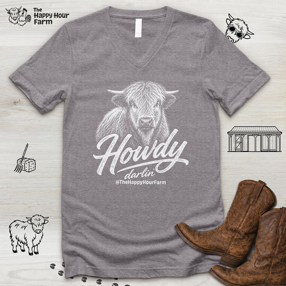 Howdy Darlin V-Neck Tee
