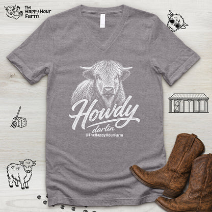 Howdy Darlin V-Neck Tee