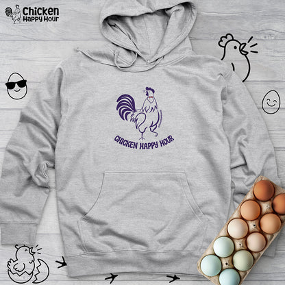 Feminine Chicken Hooded Sweatshirt