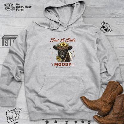 Just a Little Moody 2 Hooded Sweatshirt