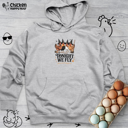 Tonight We Fly Hooded Sweatshirt
