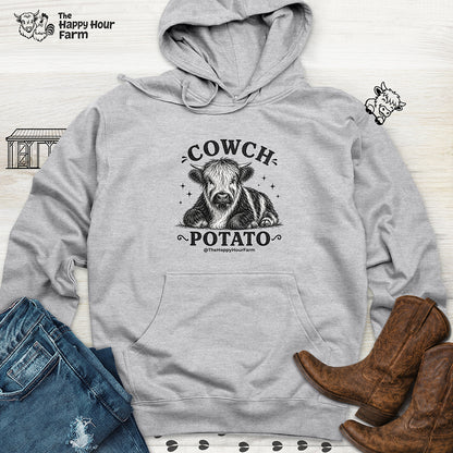 Cowch Potato Hooded Sweatshirt