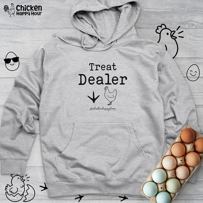 Treat Dealer with Chicken Hooded Sweatshirt