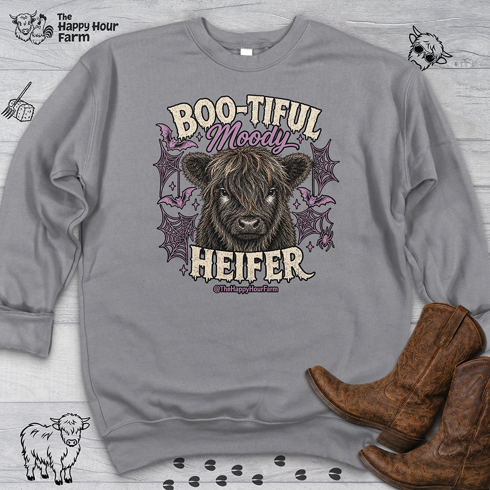 Bootiful Moody Heifer Sweatshirt