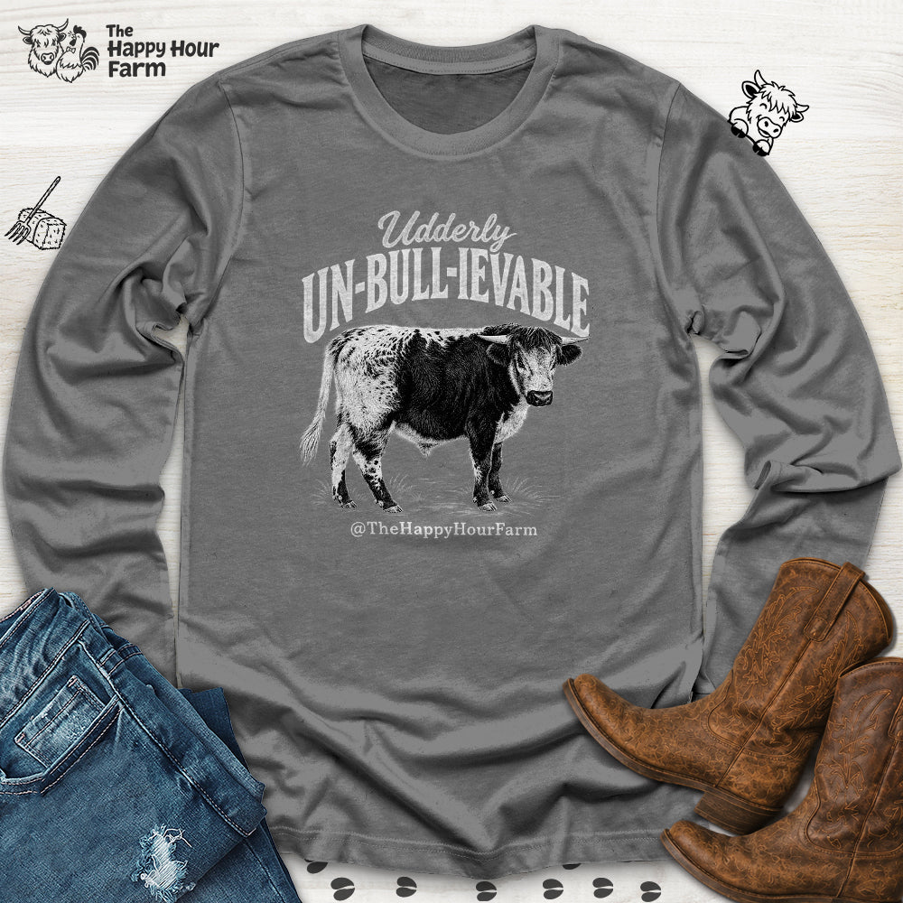 Udderly UN-BULL-IEVABLE Long Sleeve