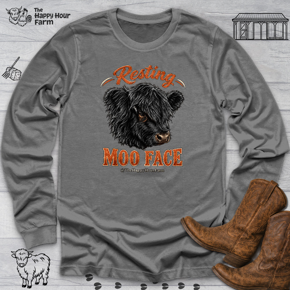Resting MOO FACE Long Sleeve