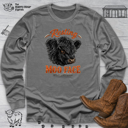 Resting MOO FACE Long Sleeve