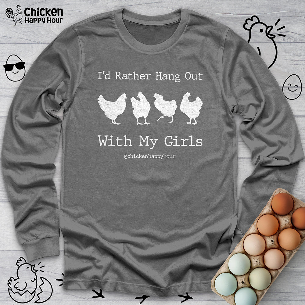 I'd Rather Hang Out Long Sleeve