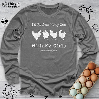I'd Rather Hang Out Long Sleeve