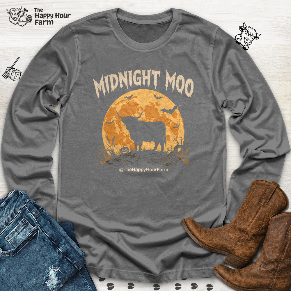 Midnight Moo Long Sleeve