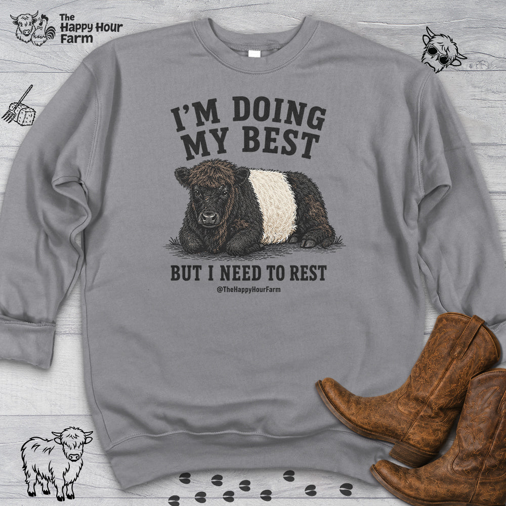 I'm Doing My Best Sweatshirt