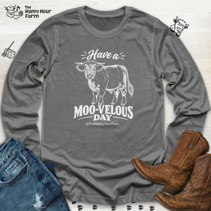 Have a MOO-VELOUS Day Long Sleeve