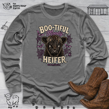 Bootiful Moody Heifer Long Sleeve
