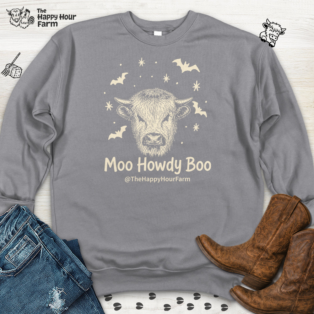 Moo Howdy Boo Sweatshirt