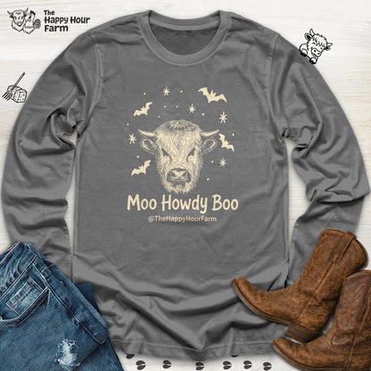 Moo Howdy Boo Long Sleeve