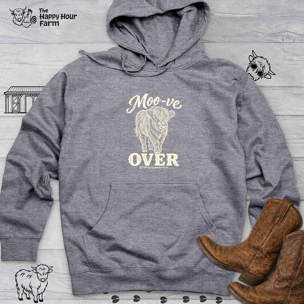 Moo-ve OVER Hooded Sweatshirt