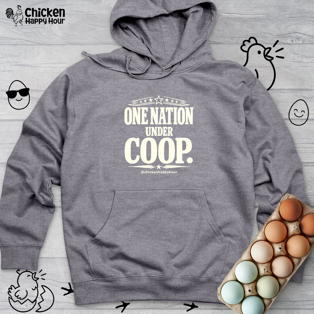 One Nation Under Coop Hooded Sweatshirt