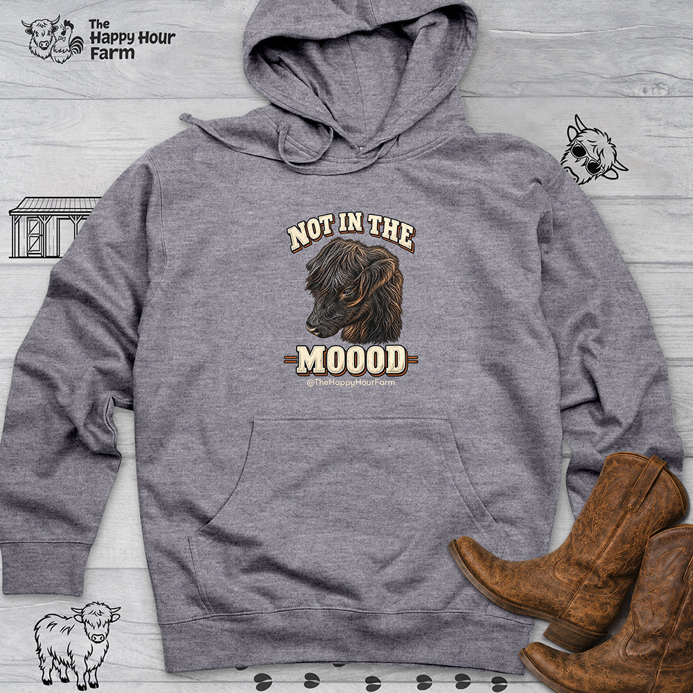 Not In The Moood Hooded Sweatshirt